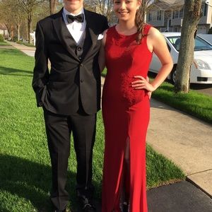 Red prom dress/evening gown
